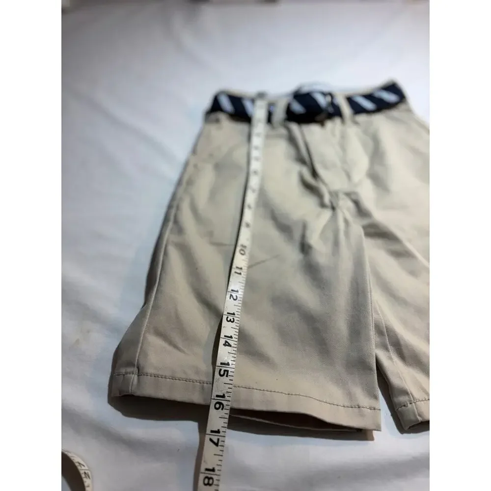 Gymboree Boys' Khaki Shorts with Belt Sz 8